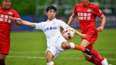 (SP)CHINA HAIKOU FOOTBALL CSL HENAN VS SHANDONG(CN)