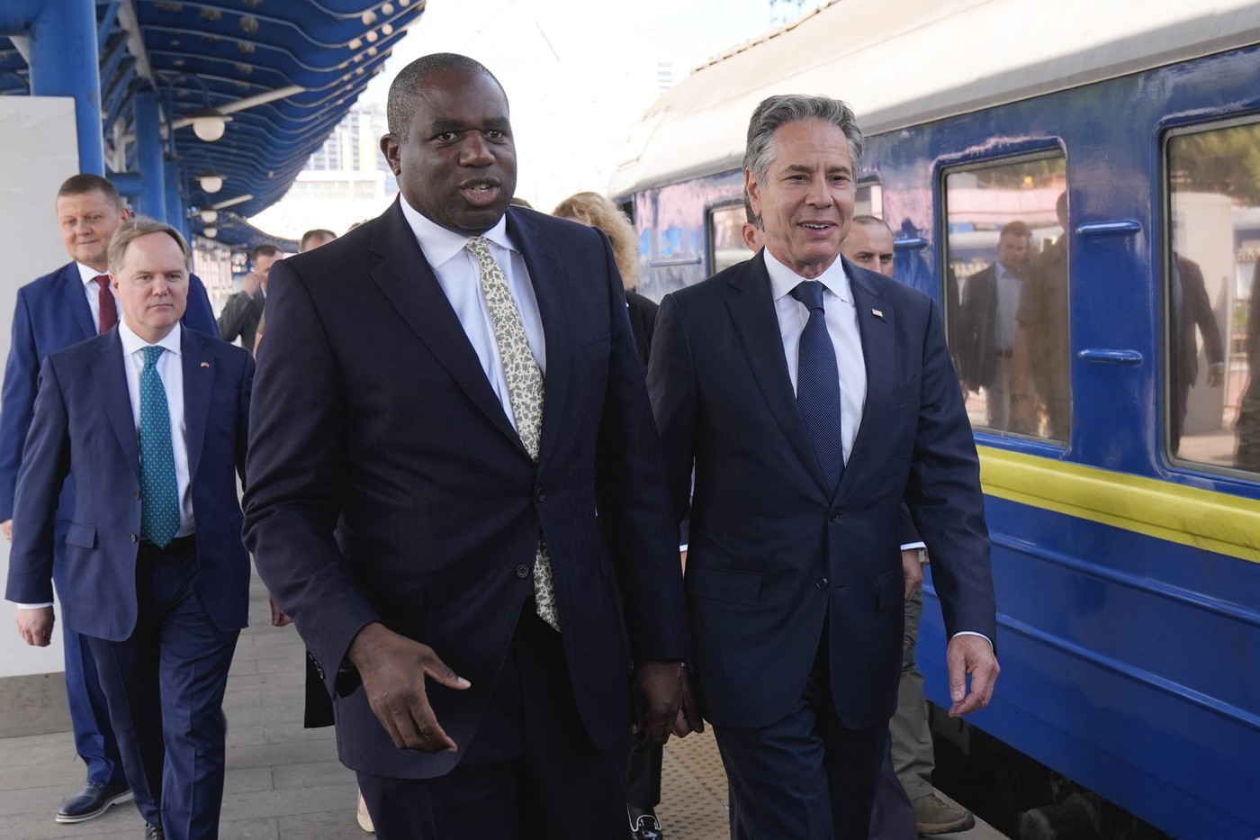 Antony Blinken și David Lammy, în vizită la Kiev pentru discuții cu Zelenski într-un moment cheie al războiului cu Rusia
