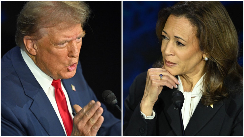 donald trump si kamala harris