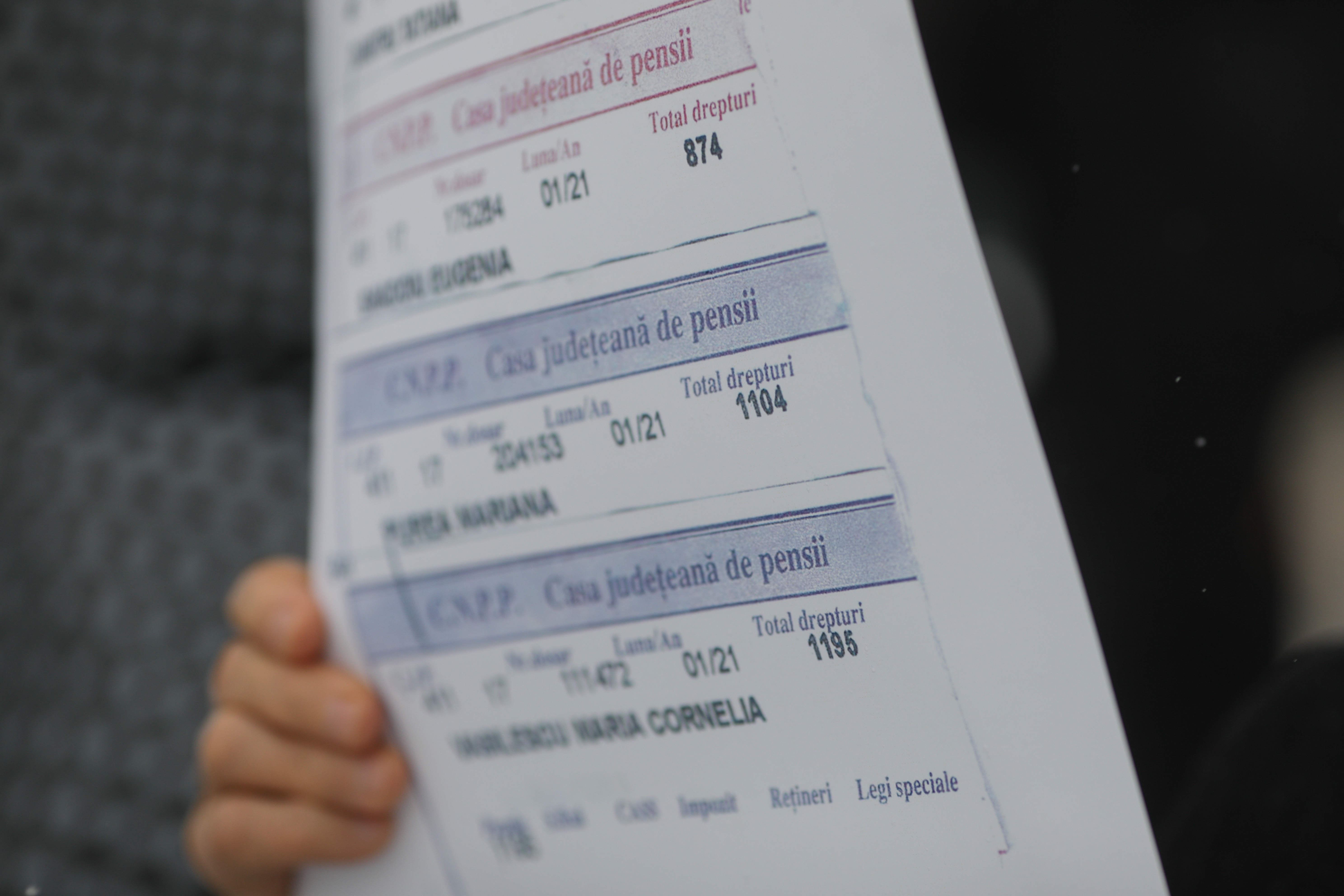 Casa de Pensii: Situaţiile în care valoarea de pe talonul de pensie din septembrie nu corespunde cu valoarea din decizia de recalculare