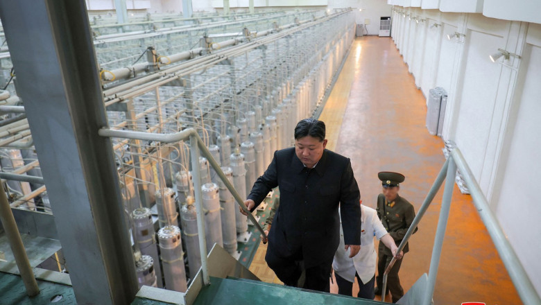 Kim Jong un, în inspecție la un centru de îmbogățire a uraniului