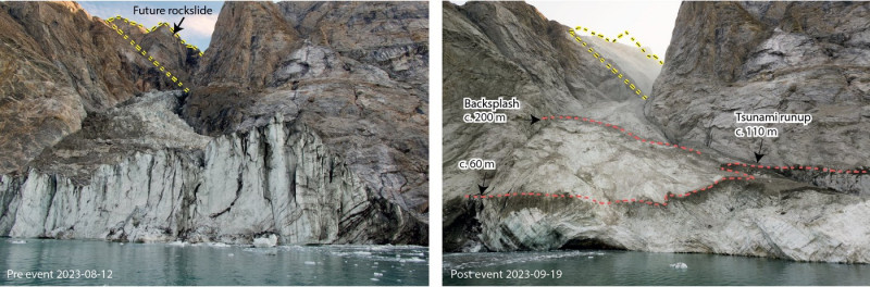 Huge landslide unleashed "mega-tsunami" that caused Earth to vibrate for NINE DAYS