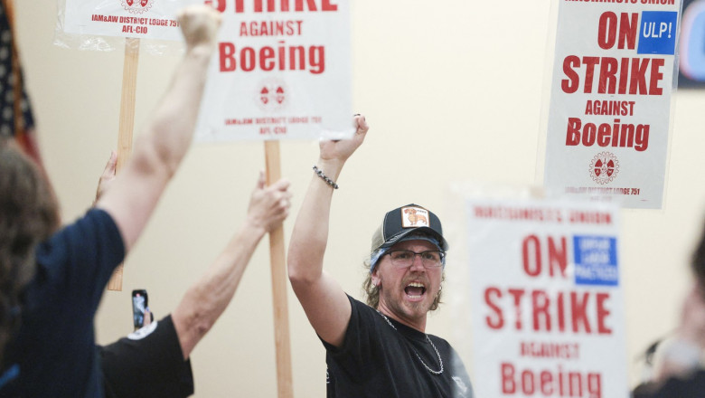 angajati boeing protest