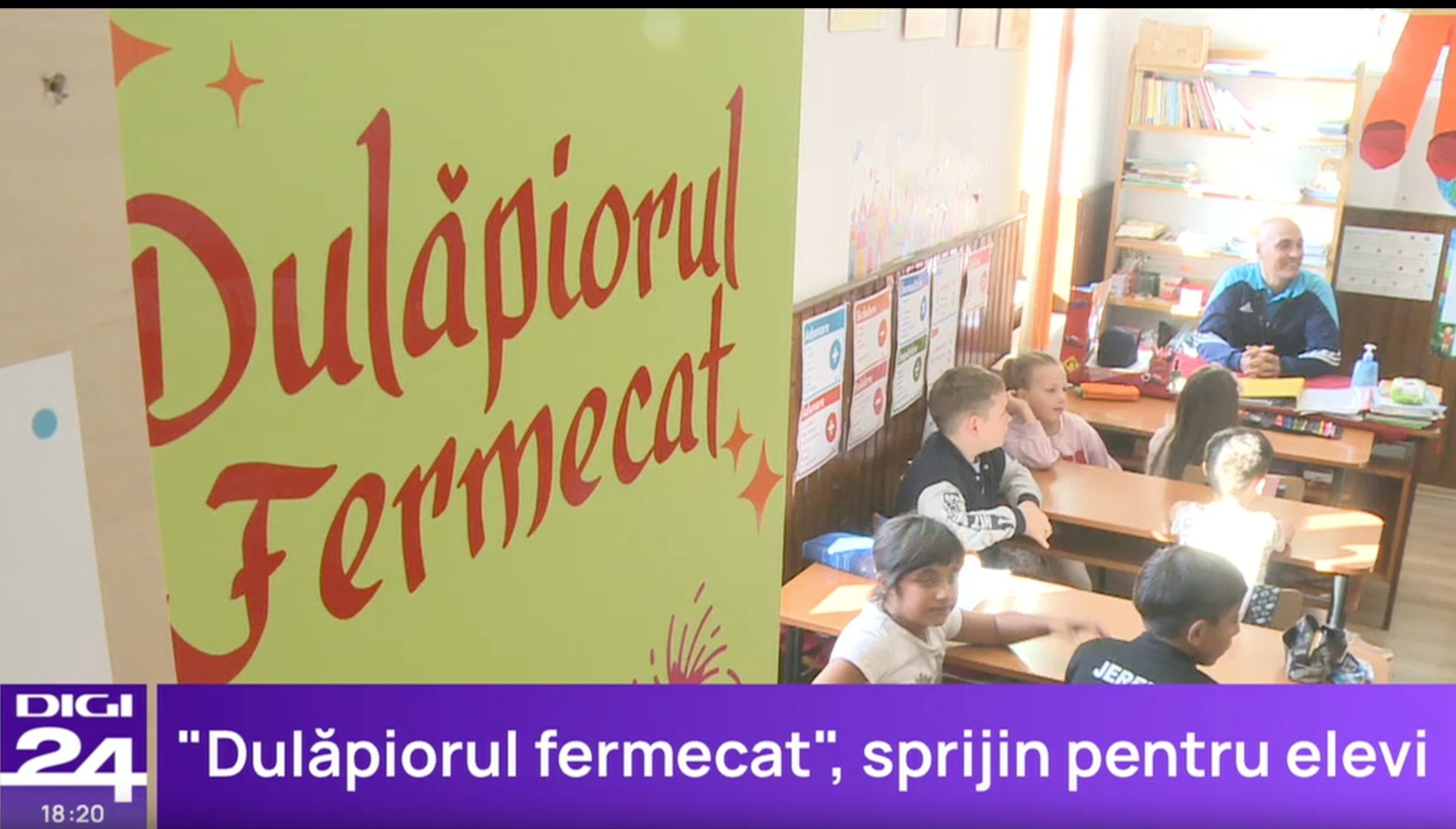 „Dulăpiorul fermecat”. Grupul DIGI și Asociația „Îngeri pentru Suflet”, în ajutorul elevilor din comunitățile defavorizate