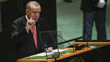 Turkish President Erdogan speaks at 79th Session of the UN General Assembly