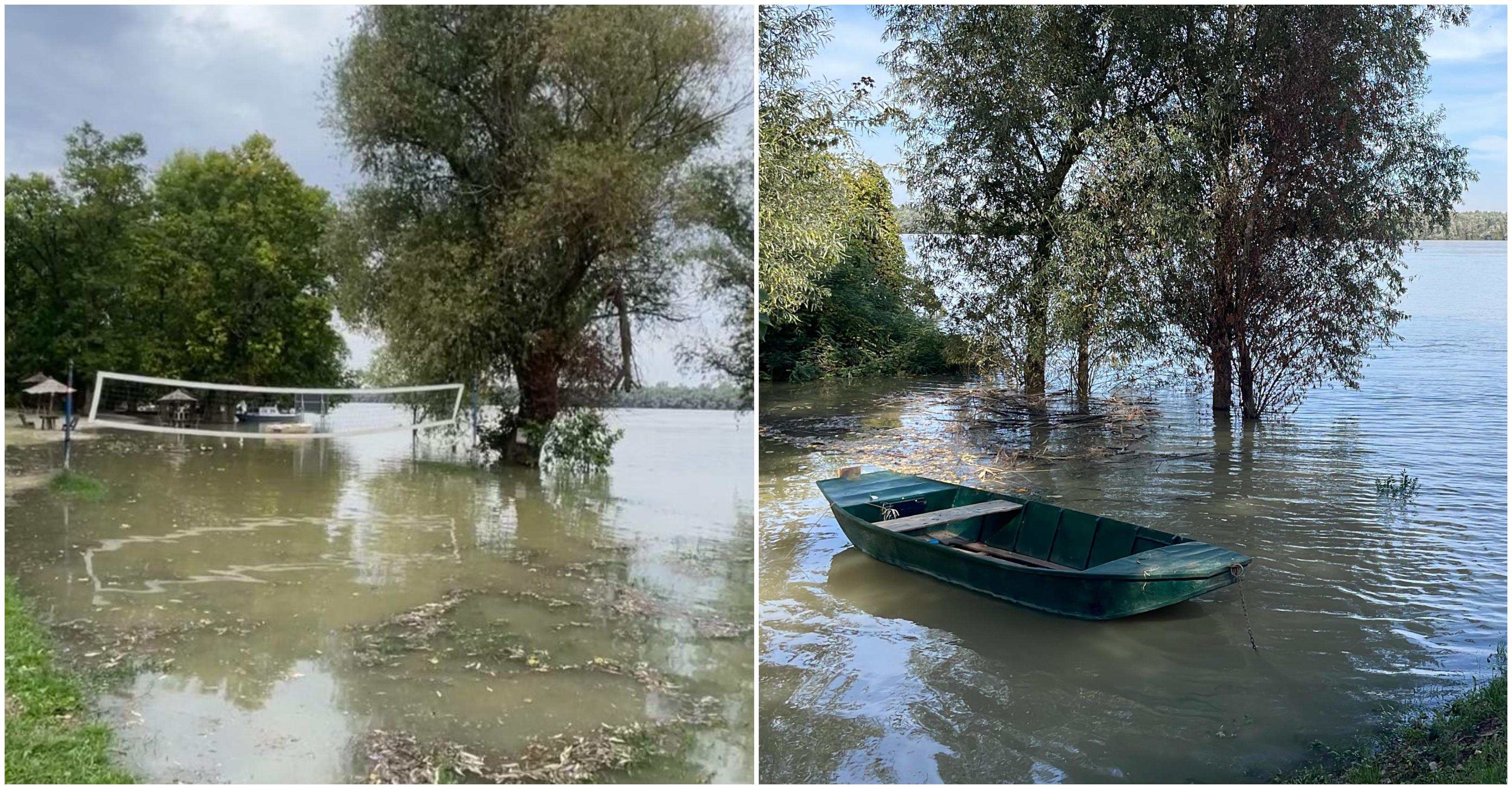 Corespondență din Serbia: Dunărea inundă țara vecină, iar viitura se apropie acum de România. Ce fac autorităților de la noi