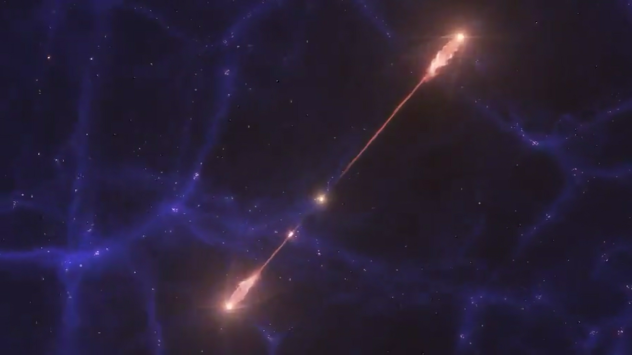 Astronomii au găsit jeturi de materie care ies dintr-o gaură neagră, lungi de milioane de ani lumină. De ce e importantă studierea lor