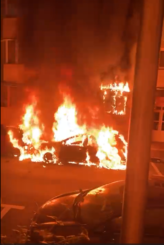 Mărturia bărbatului din Codlea căruia i s-a incendiat mașina: „E vorba de o răzbunare din trecut”