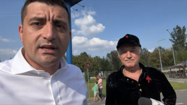 George Simion și Gigi Becali