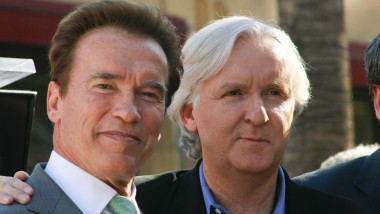 James Cameron și Arnold Schwarzenegger