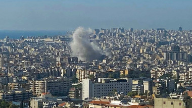 Atac israelian în sudul Beirutului. Foto: Profimedia Images