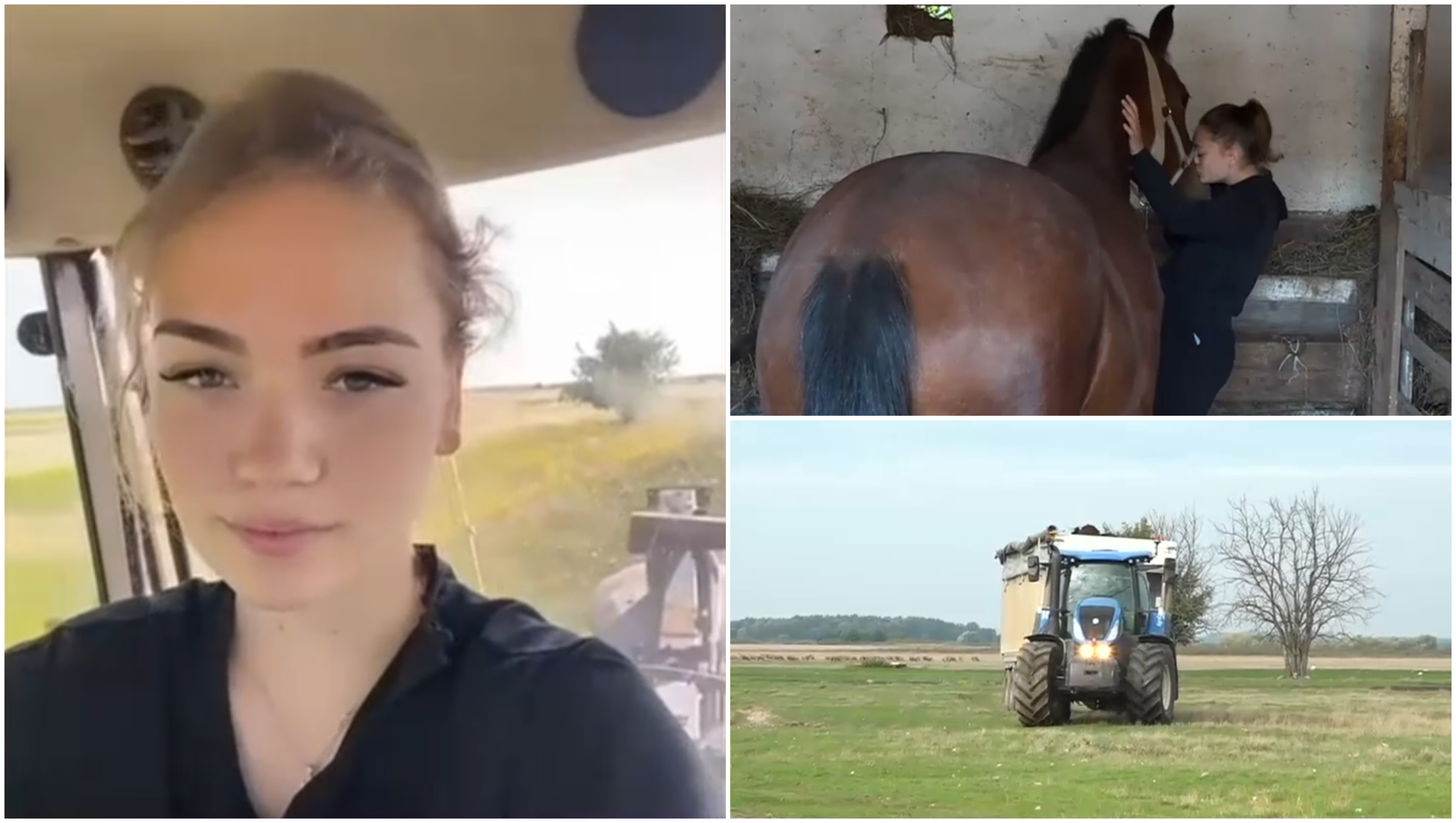 Antreprenori de succes la 20 de ani. Povestea tinerei din Bihor care e vedetă în online cu postările din ferma pe care o conduce