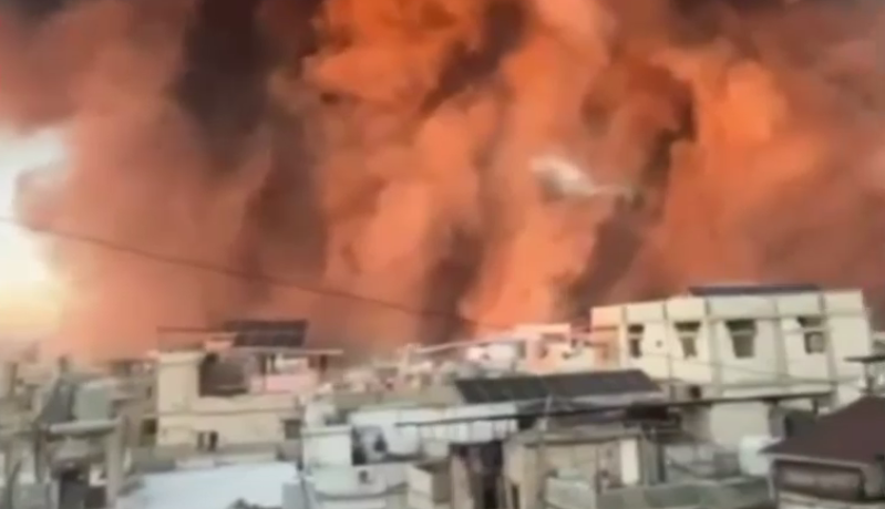 VIDEO. Aviația israeliană bombardează puternic capitala libaneză Beirut. Tancuri masate la granița dintre cele două state