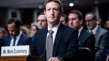 Mark Zuckerberg at a Senate Judiciary Committee Hearing in Washington, US - 31 Jan 2024