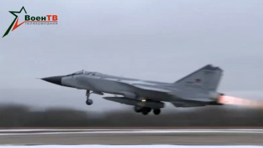 Russian MiG-31K in Belarus