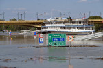 Budapest, 190924. Due to the record level of the water level of the Danube due to heavy rains during the afternoon, the