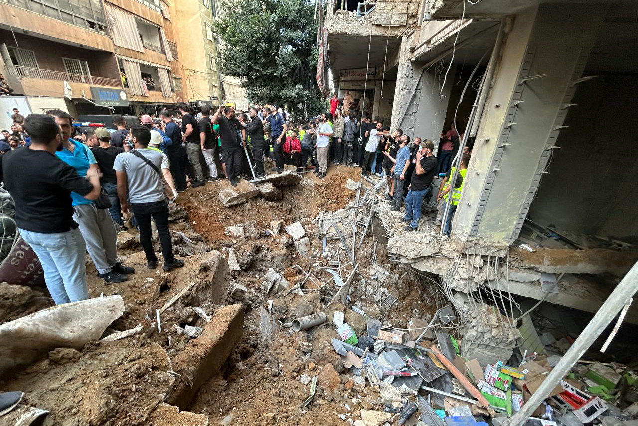 Raid israelian în Beirut, la scurt timp după ce Hezbollah a lansat peste 140 de rachete. Cine a fost ținta atacului