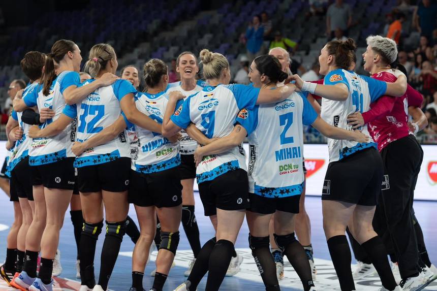 CSM București, victorie cu emoții în fața croatelor de la Podravka Koprivnica, în grupa A a Ligii Campionilor