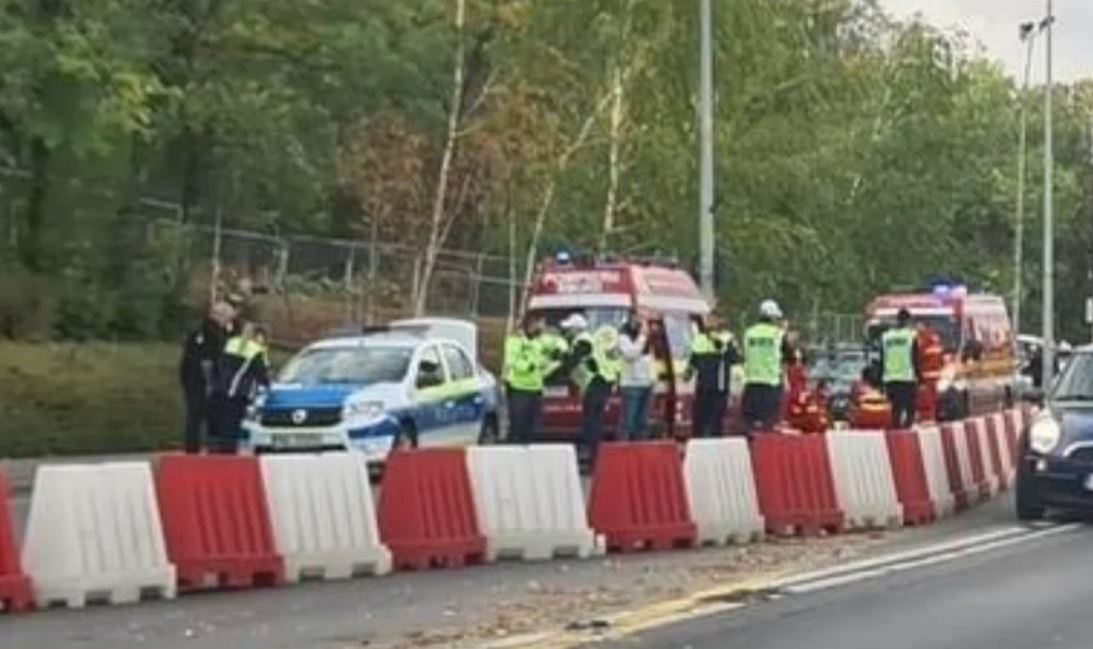Circulaţie restricţionată pe Şoseaua Bucureşti-Ploieşti, în urma unui accident grav produs în zona Fântânii Mioriţa. Un bărbat a murit