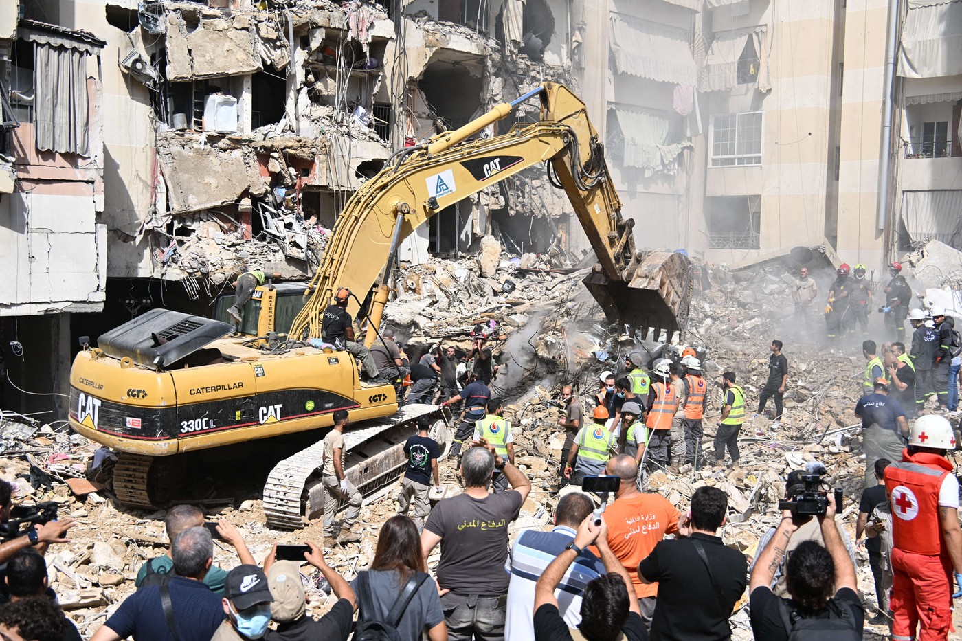 „Există vreun loc sigur?” Întrebarea locuitorilor din Beirut după confruntările mai intense dintre Israel și Hezbollah