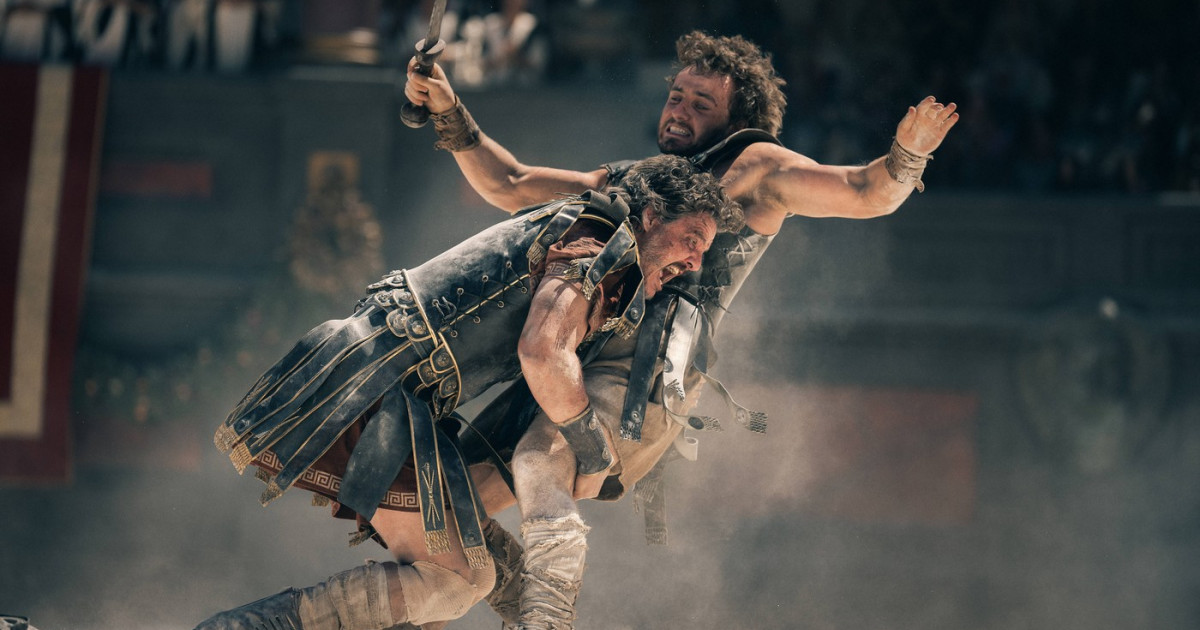 „Gladiatorul 2” va prezenta cea mai mare secvență de acțiune făcută vreodată de Ridley Scott. A apărut un nou trailer