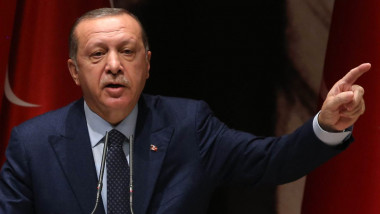 Preşedintele turc Recep Tayyip Erdogan.