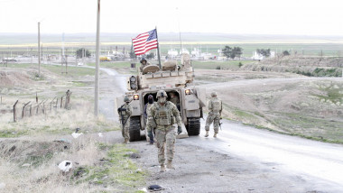 US troops in Syria, Rojava, Rojava, syria - 17 Feb 2021