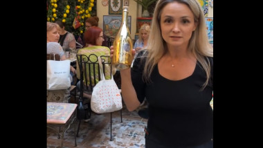 Amalia Bellantoni, femeia care a sesizat Curtea Constituțională cu privire la candidatura Dianei Șoșoacă FOTO Captură Video / Facebook