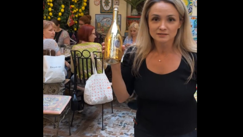 Amalia Bellantoni, femeia care a sesizat Curtea Constituțională cu privire la candidatura Dianei Șoșoacă FOTO Captură Video / Facebook