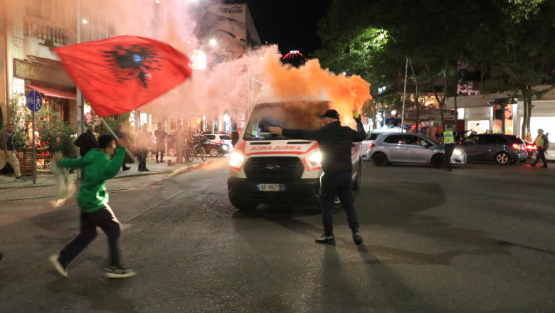 Proteste violente în Albania