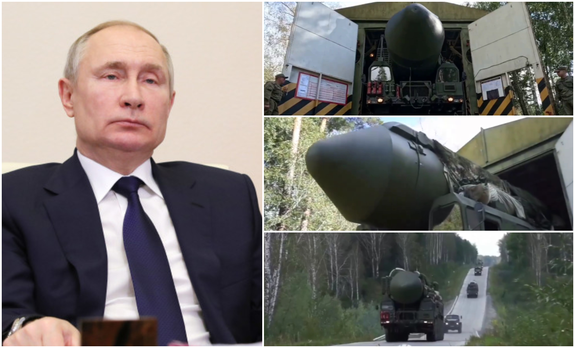 Putin scoate armele nucleare din buncăre și le plasează în zone de luptă. Imaginile au fost făcute publice