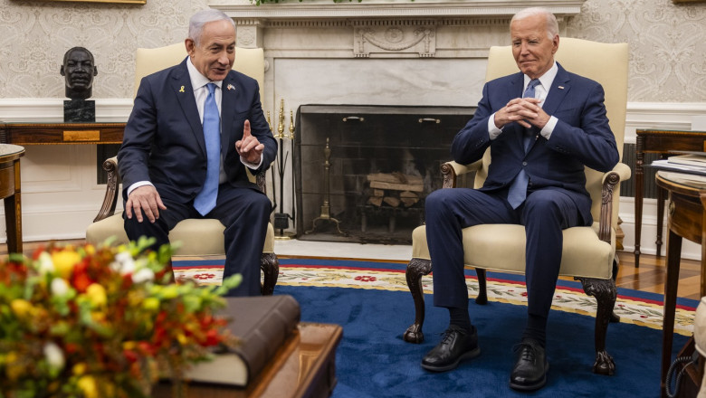 Benjamin Netanyahu și Joe Biden