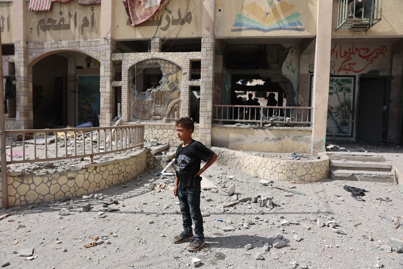 Israelul a bombardat încă o școală în Fâșia Gaza. Este al treilea centru educațional atacat în ultimele 24 de ore