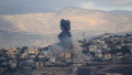 Smoke rises following an Israeli airstrike in the town of Khiyam, southern Lebanon