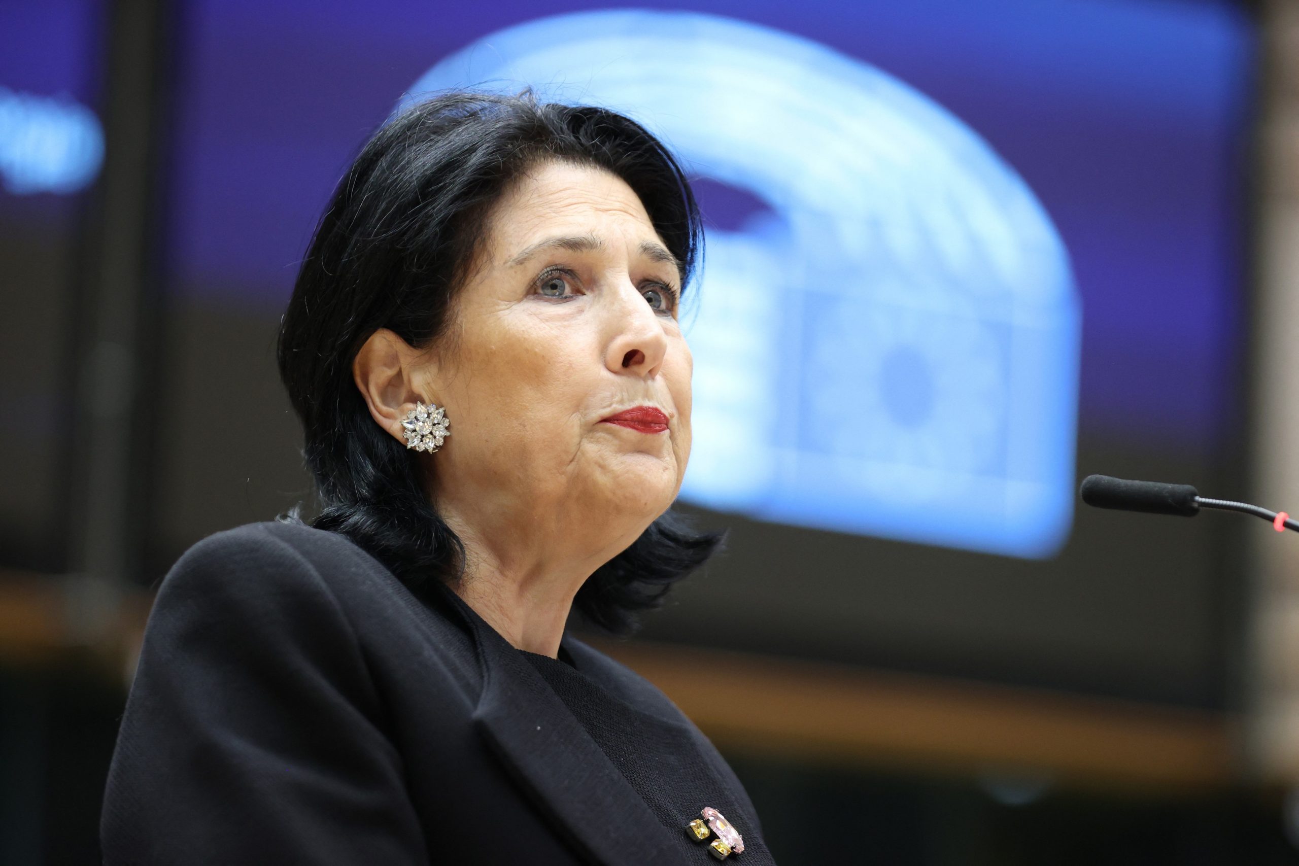 Președinta Georgiei a refuzat să promulge controversata lege inspirată de Rusia, care restrânge drepturile comunităţii LGBT+