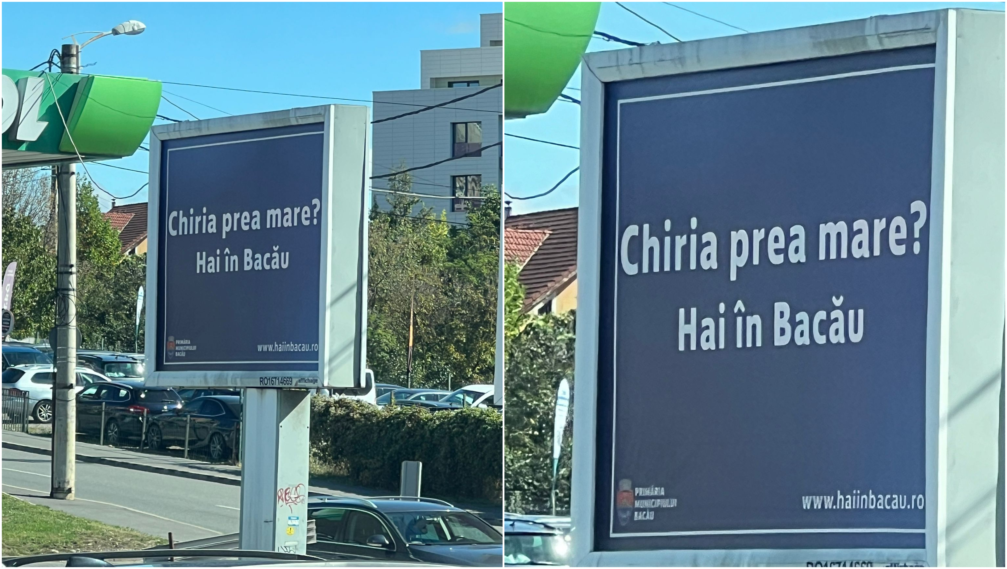 „Chiria prea mare? Hai în Bacău!”. Orașul care își face reclamă pe străzile din Cluj-Napoca. Reacția băcăuanilor: Îi amăgește degeaba!