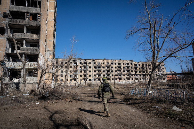 Traces of Russia-Ukraine war: Destruction in Ukraine's Vuhledar