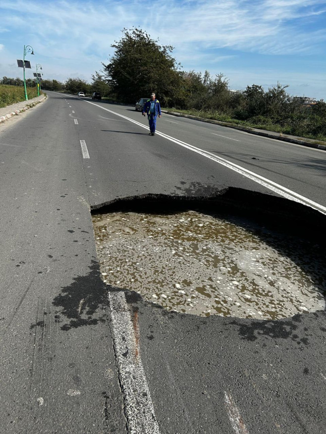 groapa in drum Constanta