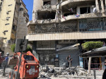 Lebanon : Israel attacks central Beirut Liban : israel frappe le centre de Beyrouth