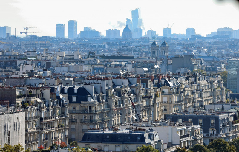 Paris - apartment buildings