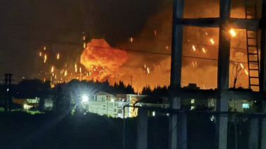 Explozii în Latakia, în apropierea bazei militare rusești. Foto: Abu Orwa:X