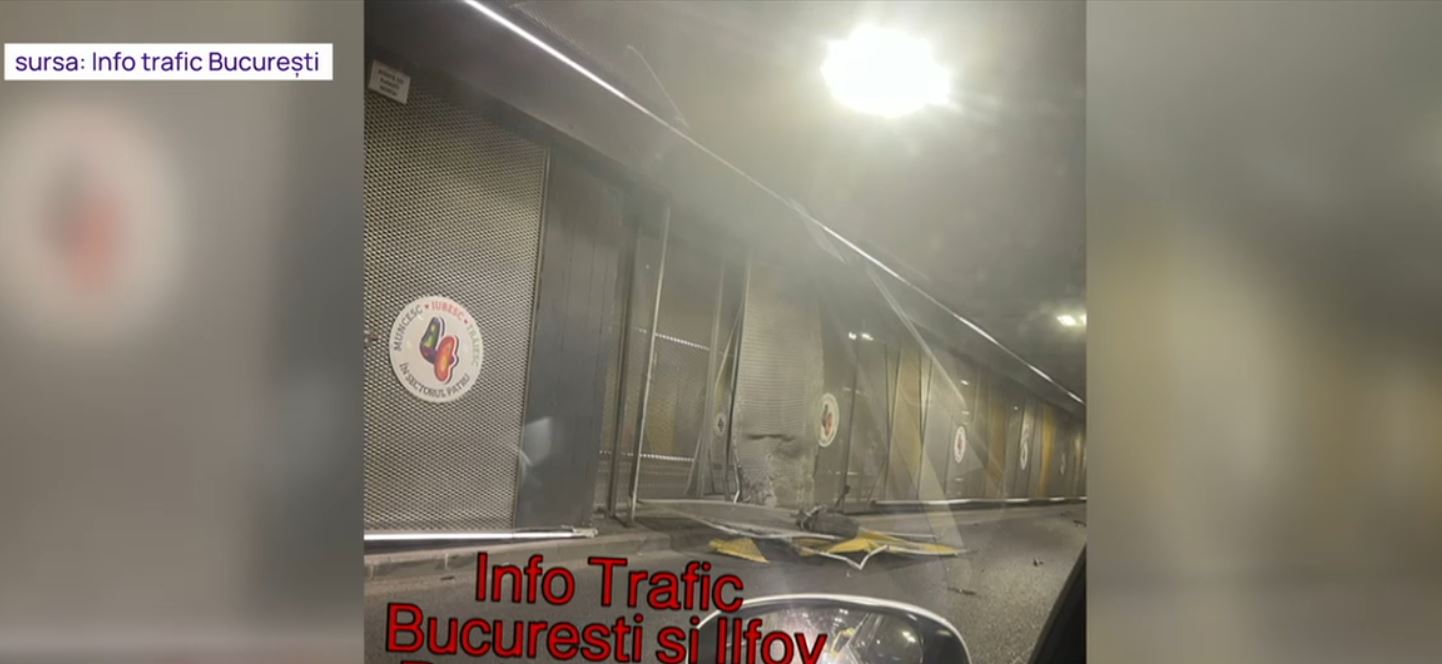 Accident în Pasajul Unirii din București provocat de un șofer băut. Care au fost urmările