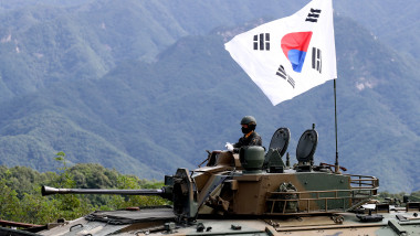 South Korea Conducts Live-Fire Military Exercises