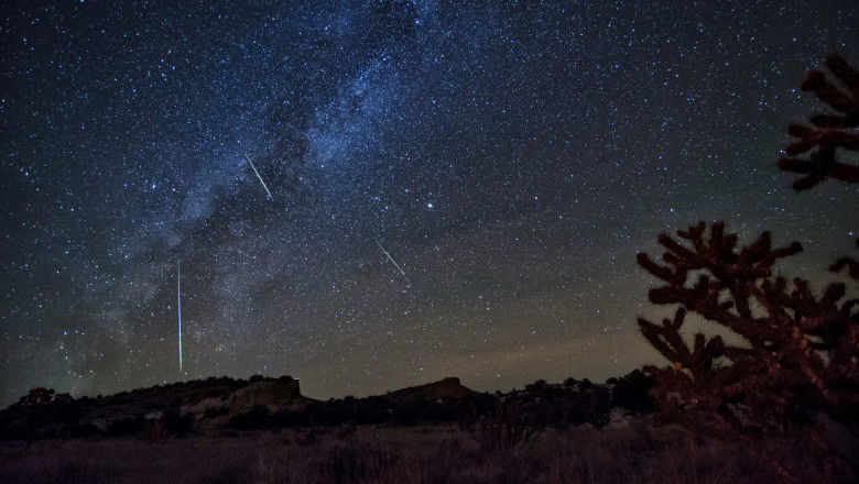 Orionidele 2024. Fenomen astronomic vizibil și la noi. De unde se pot observa meteori strălucitori, potrivit astronomilor. Foto Shutterstock