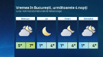 METEO TABEL BUCURESTI 4 NOPTI