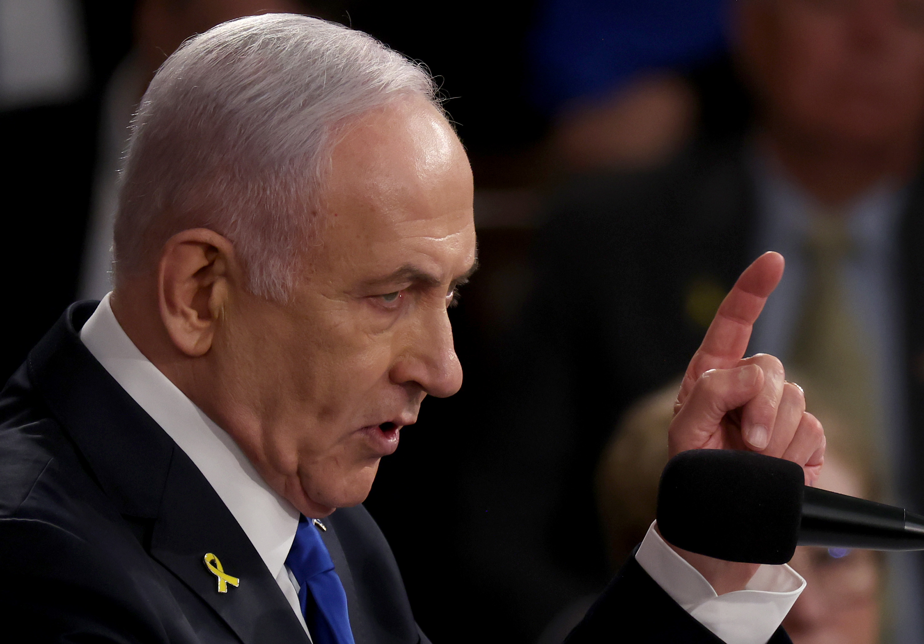 Netanyahu și Feldstein în negocieri sub cenzură privind ostaticii | sursa foto: Digi24