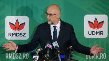 Kelemen Hunor, UDMR leaves the ruling coalition, Bucharest, Romania - 13 Jun 2023