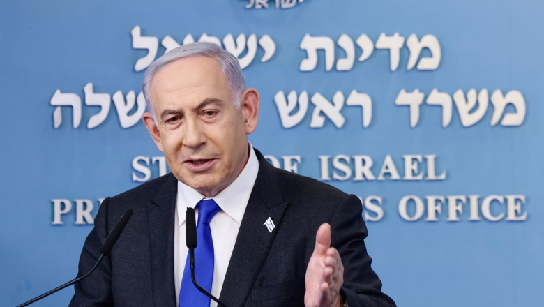 Benjamin Netanyahu, premierul guvernului israelian.