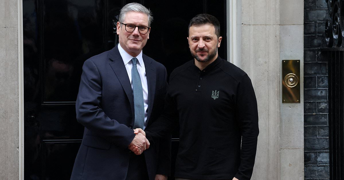 Zelenski a început turneul european pentru sprijinirea Ucrainei la Londra