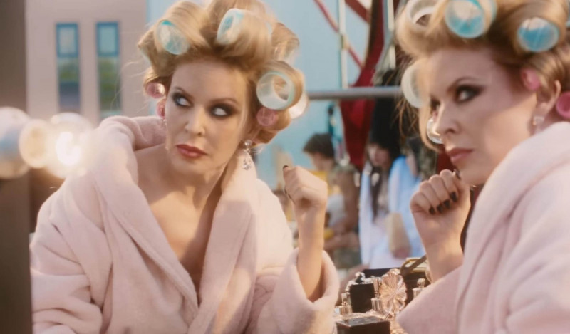 Kylie Minogue new music video 'Lights Camera Action'